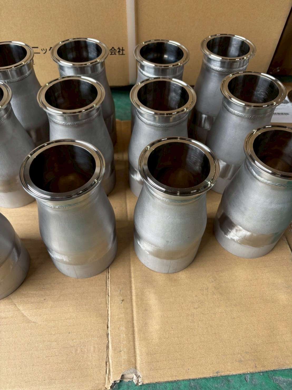 SUS #400 粉体機メーカー様 配管部品｜大阪府東大阪市粉体メーカー様